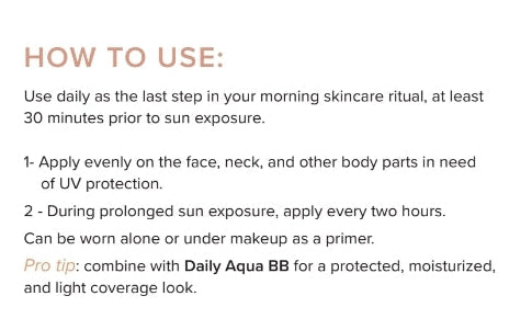 Moisture Layer Sunscreen