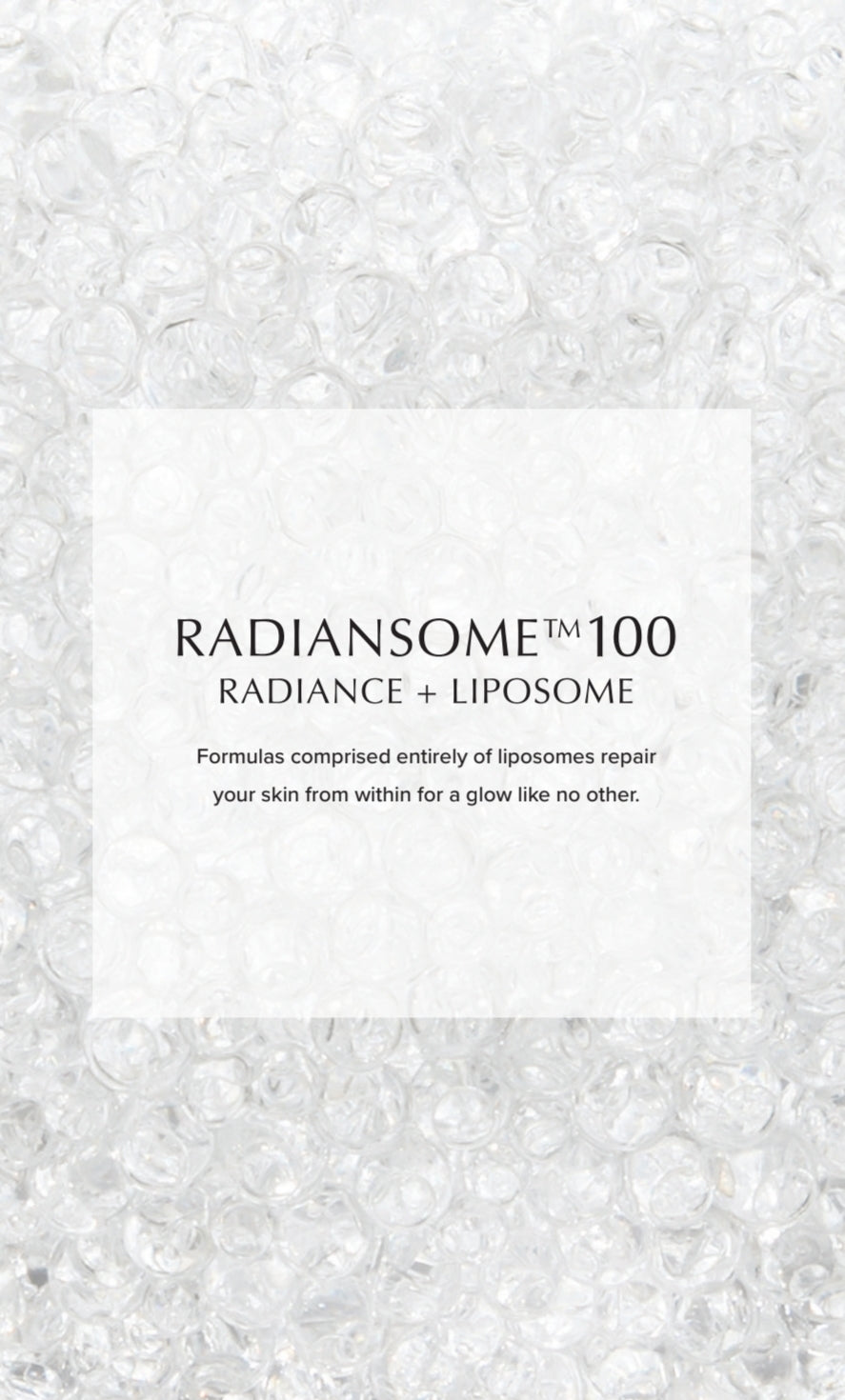 RADIANSOME100 Microfluidizer Essential Toner